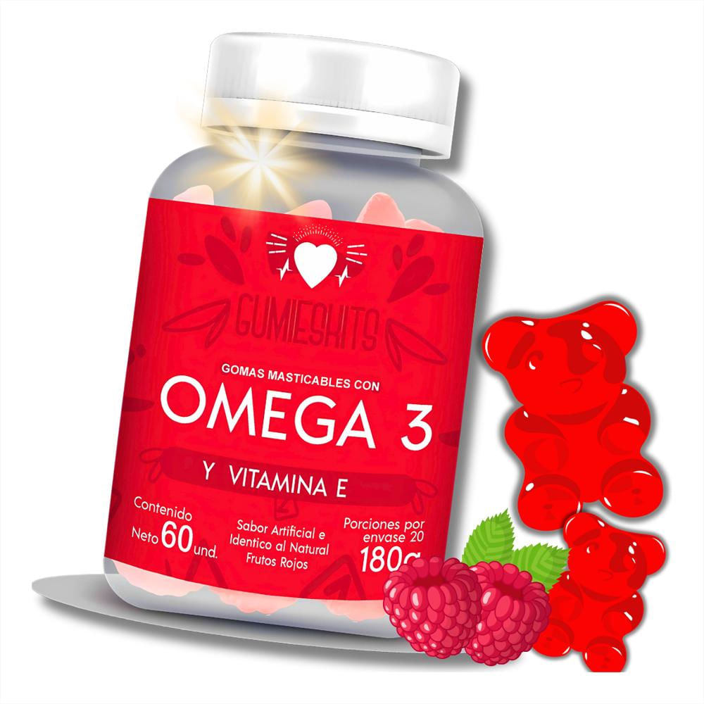 Omega 3 Vitaminas E Gomitas img #1