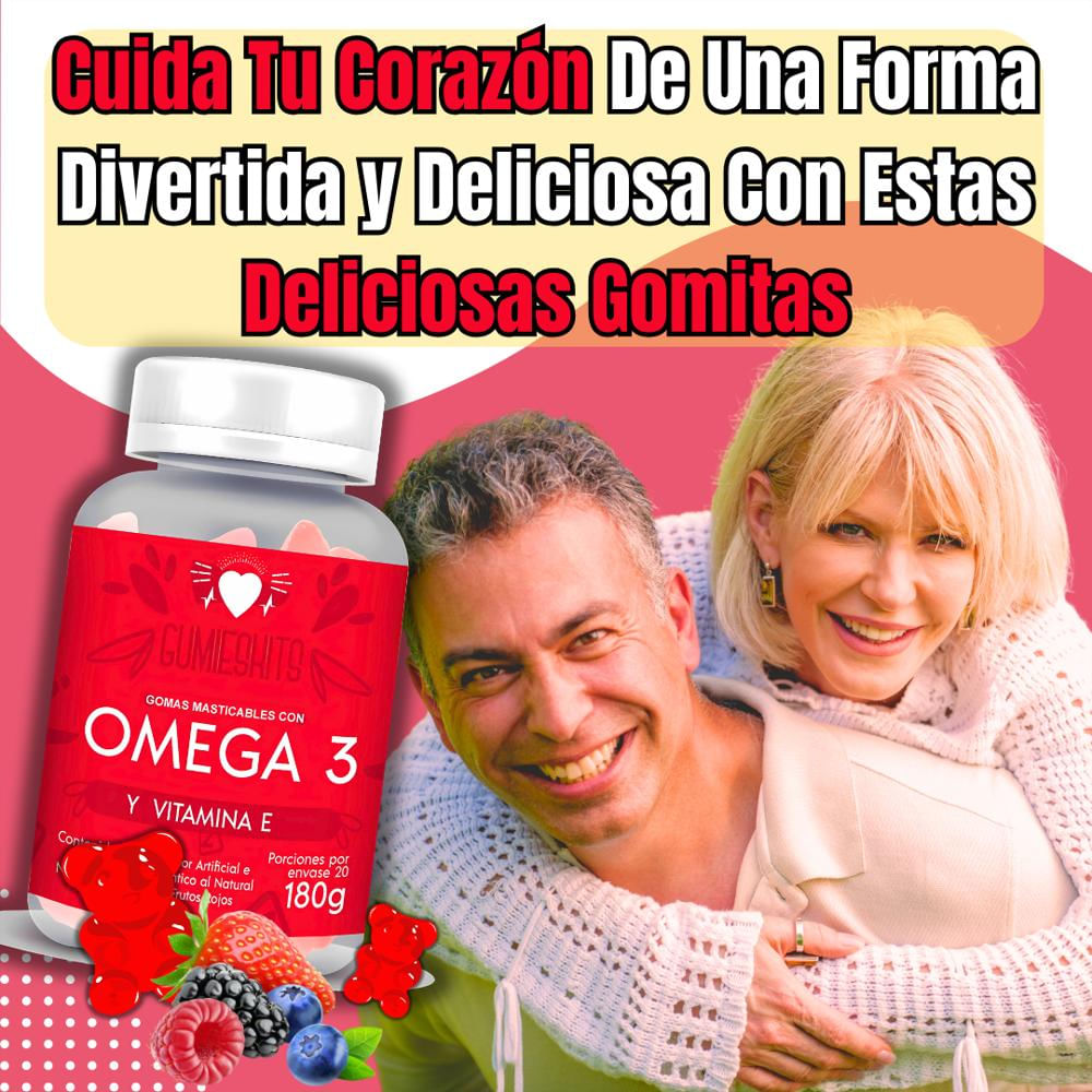 Omega 3 Vitaminas E Gomitas img #2