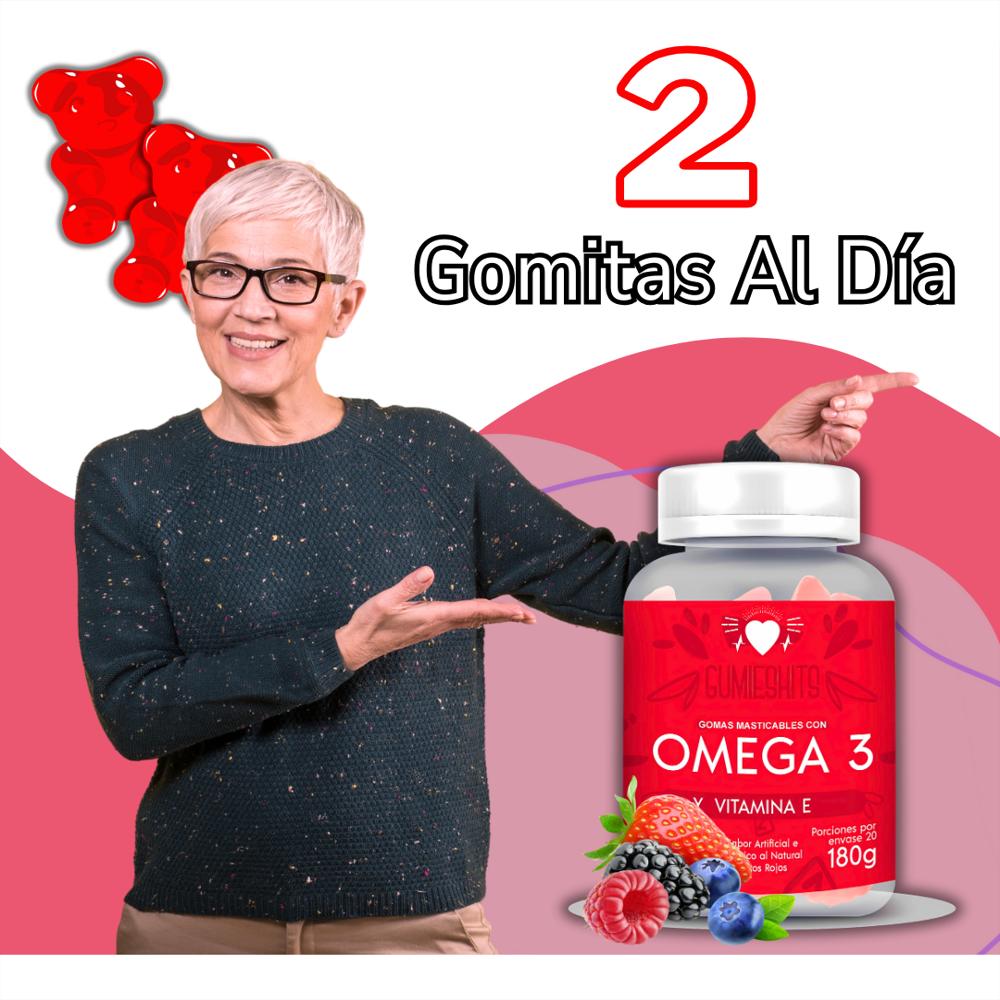 Omega 3 Vitaminas E Gomitas img #4