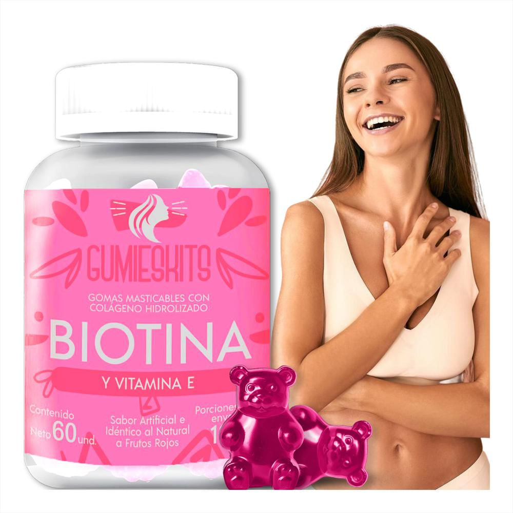 Gomas De Biotina Vitamina E img #1