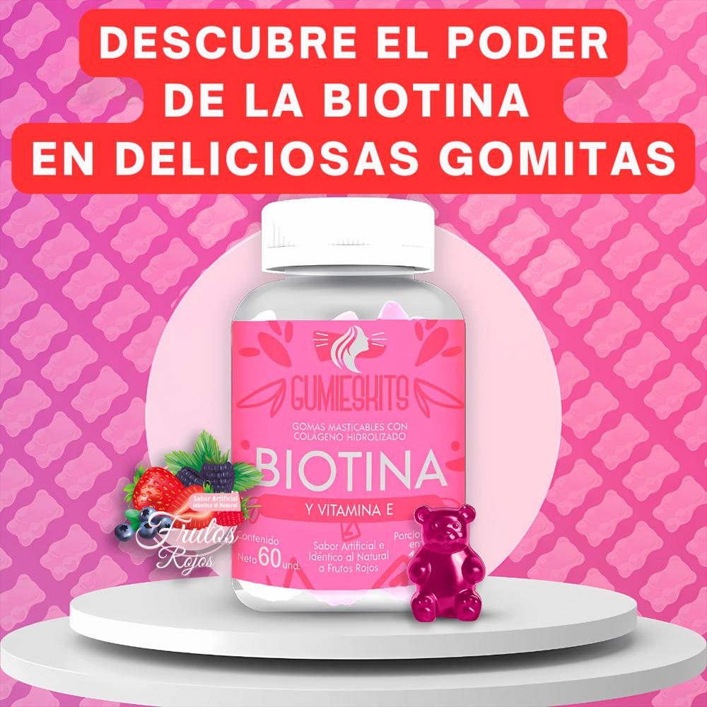 Gomas De Biotina Vitamina E img #3