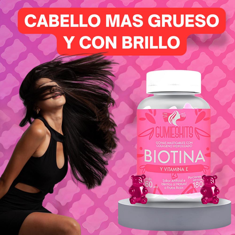 Gomas De Biotina Vitamina E img #4
