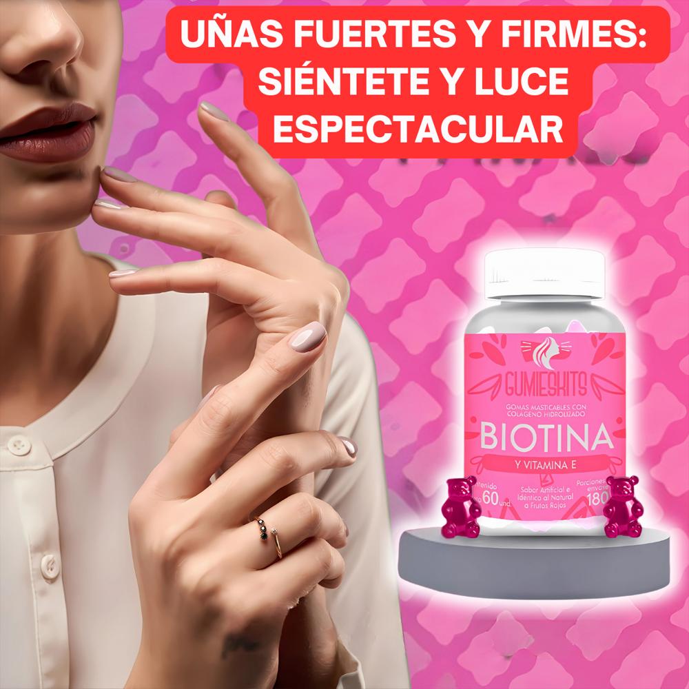 Gomas De Biotina Vitamina E img #5