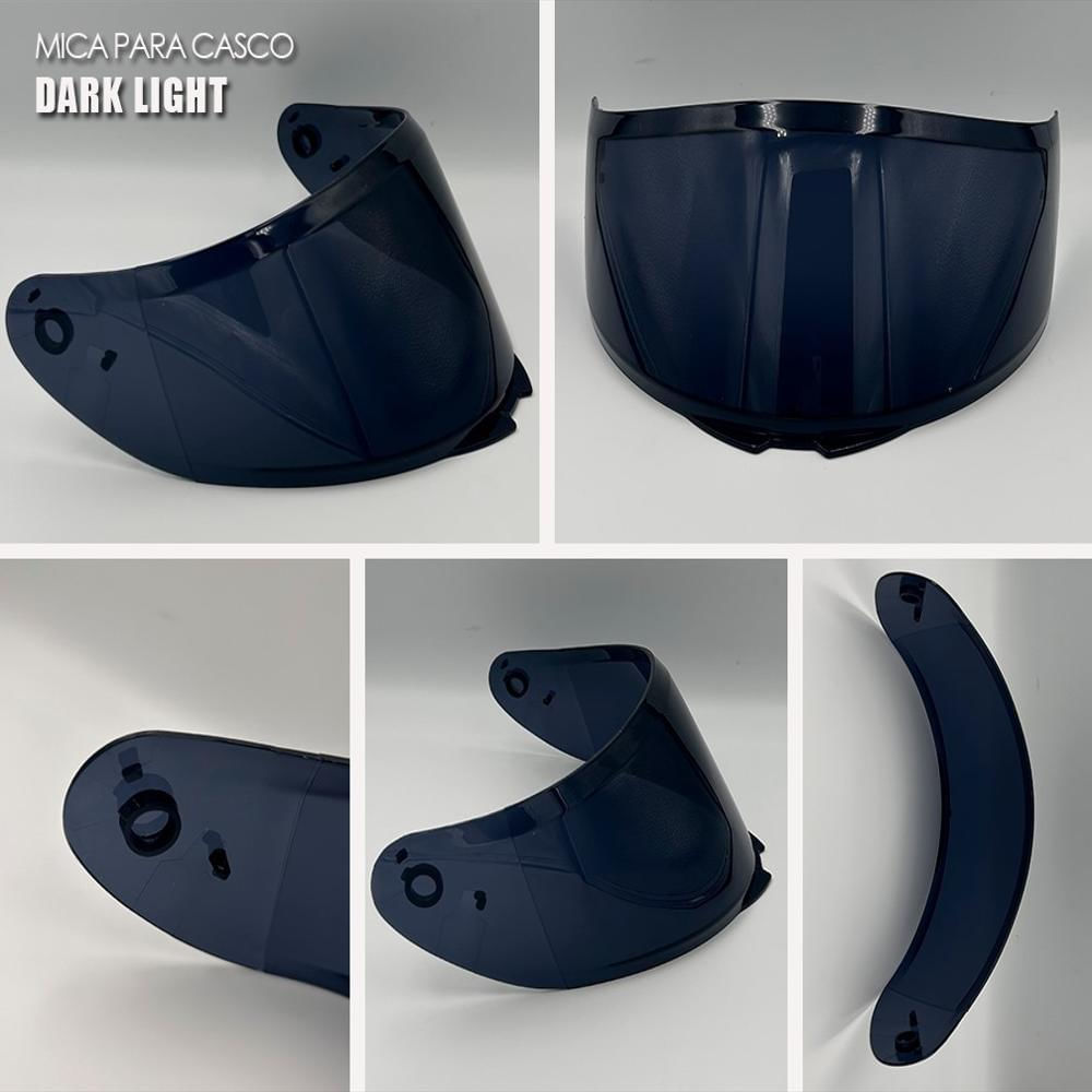 Visores Dark Light Edge Helmets Negro img #2