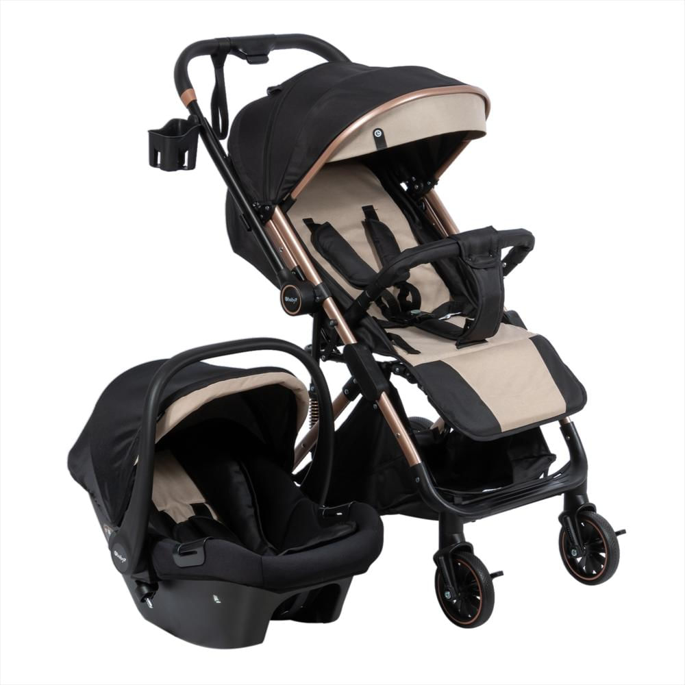 Coche Maleta Reversible Connect Plus Eb149 Beige img #1