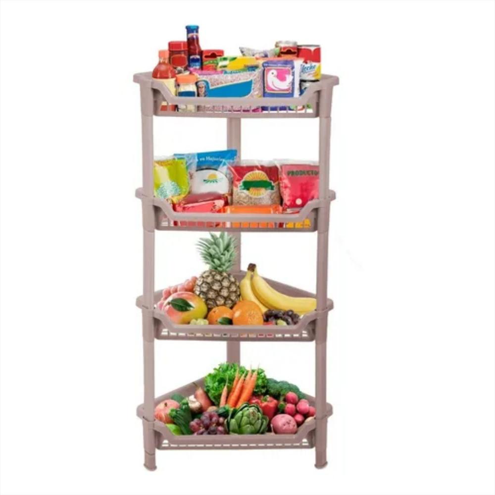 Canastilla Repisa Plastica Triangular Multiusos 4N Mq img #2