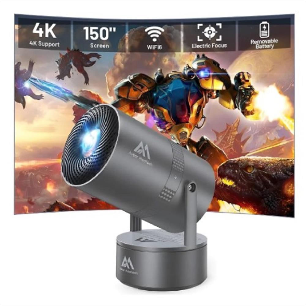 Proyector Inteligente Recargable 4K Wifi img #1