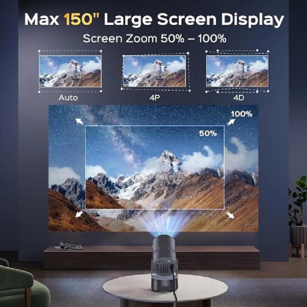 Proyector Inteligente Recargable 4K Wifi img #3