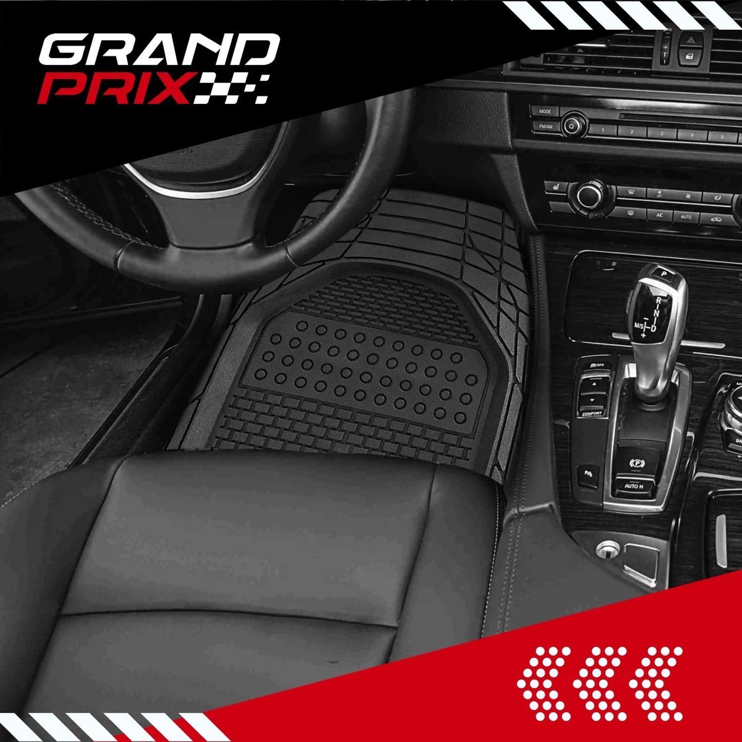 Tapete Carro Grand Prix Universal Ajustable Caucho Set De 4 img #7