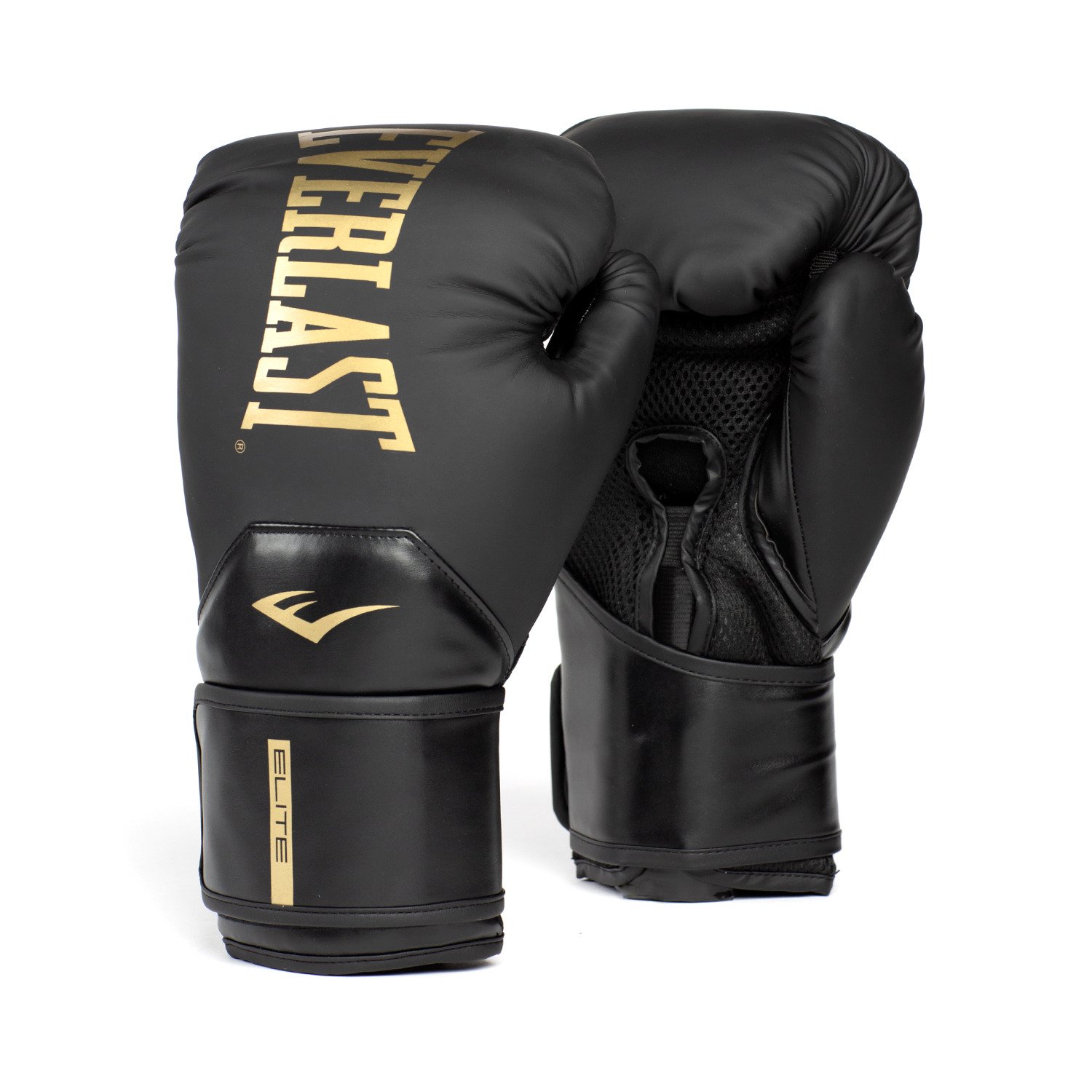 Guante De Boxeo Elite 2 Everlast 14oz Negro Dorado img #1