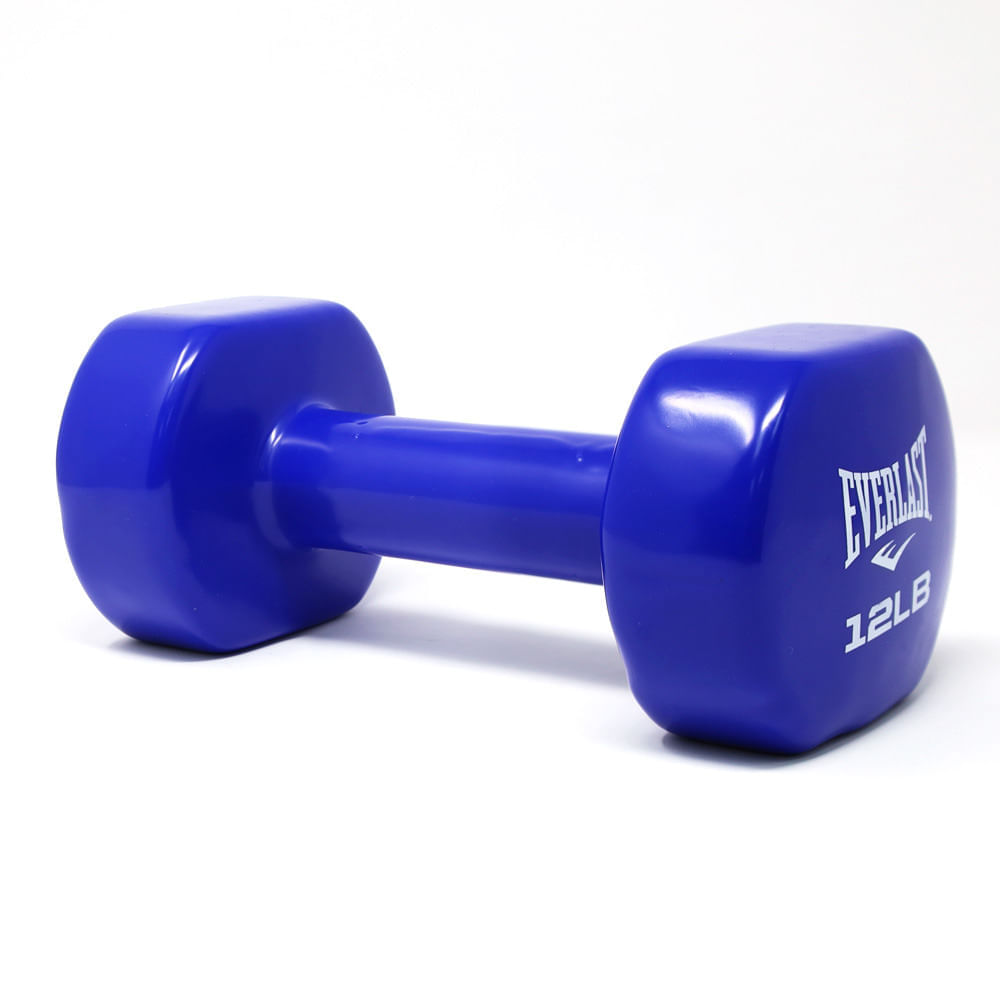 Mancuernas Encauchetadas En Vinilo Everlast 12LB img #1