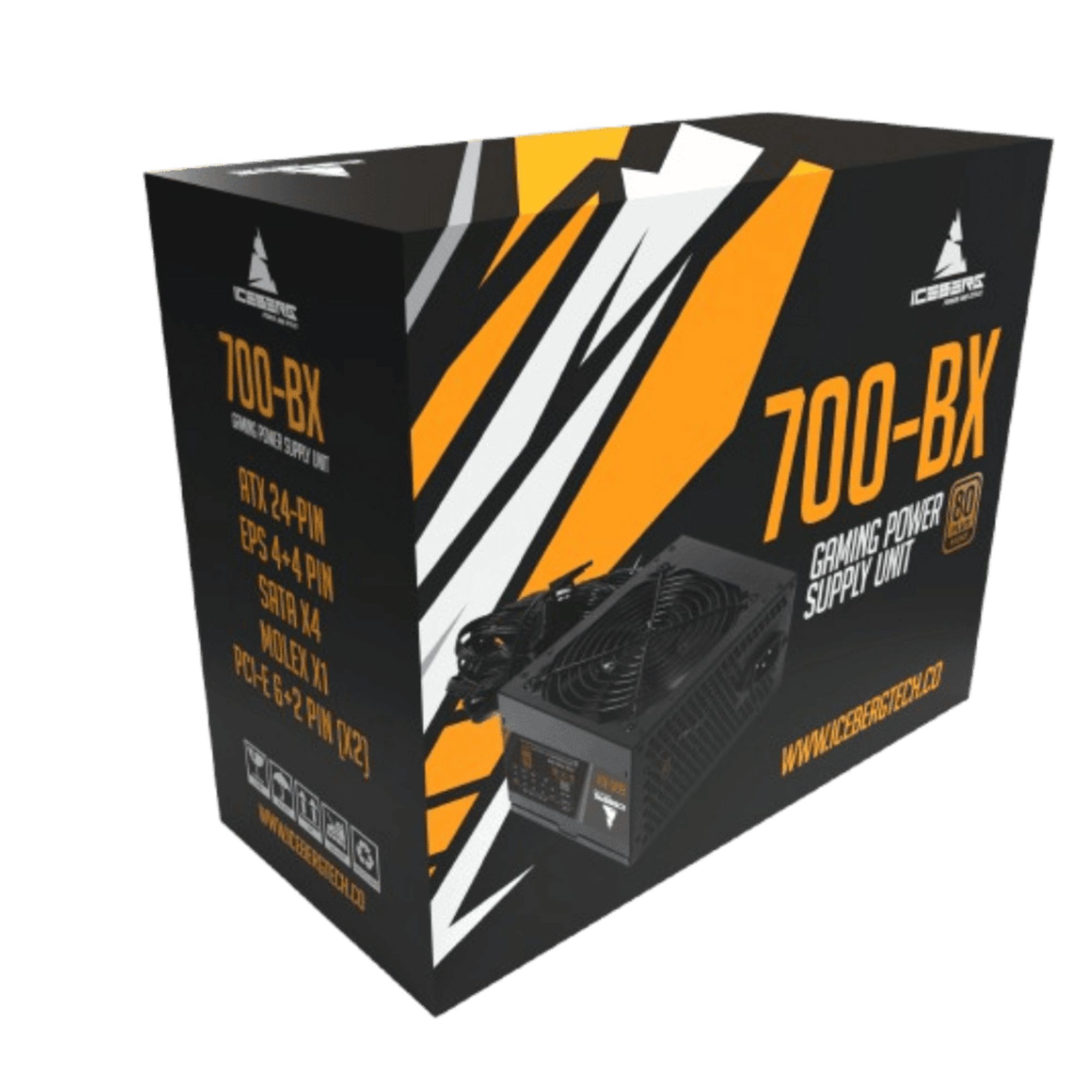 Fuente De Poder Iceberg 700-BX Retail 700W 80+ Bronce img #1