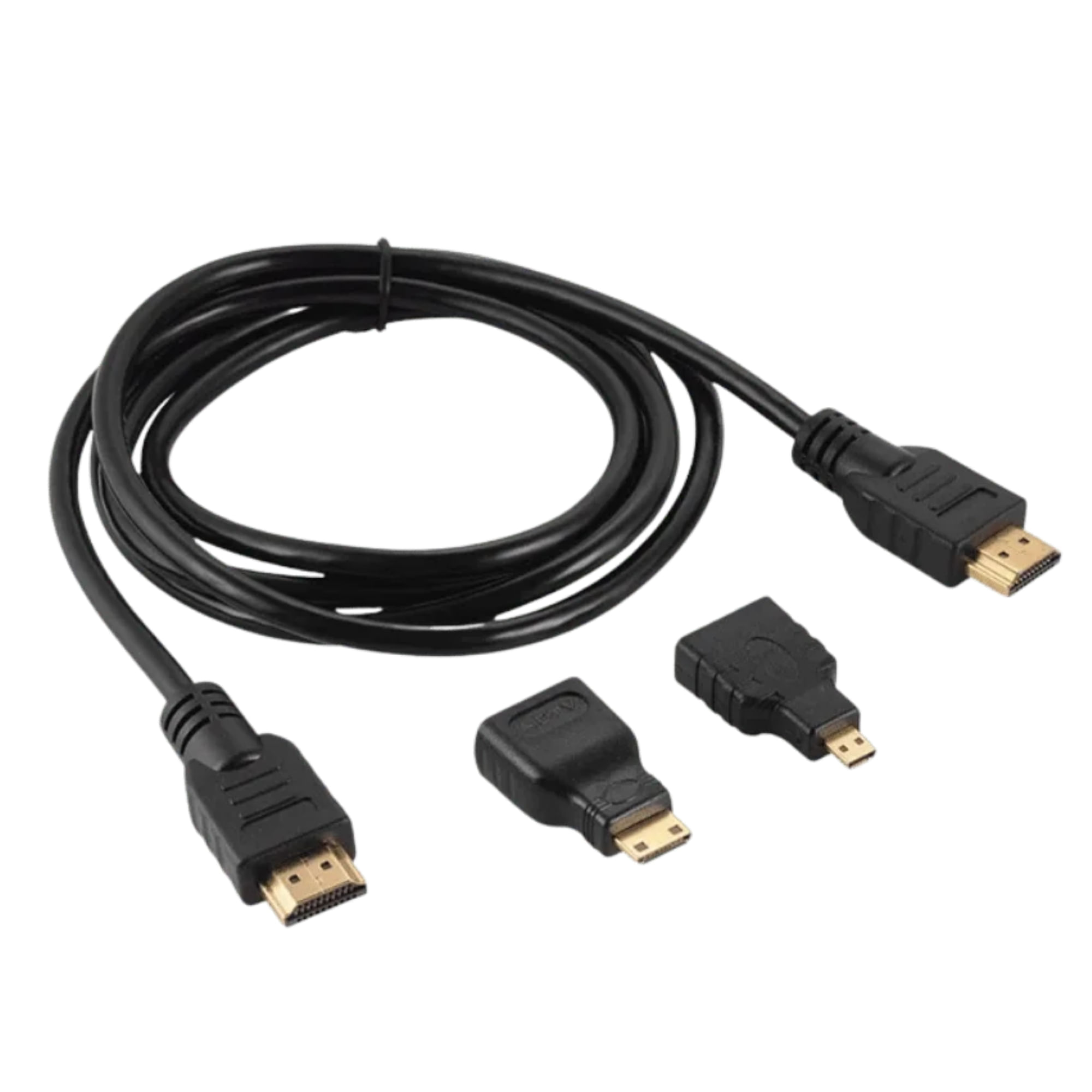 Hdmi 1.5 Metros 3 En 1 Mini Hdmi + Micro Hdmi img #1