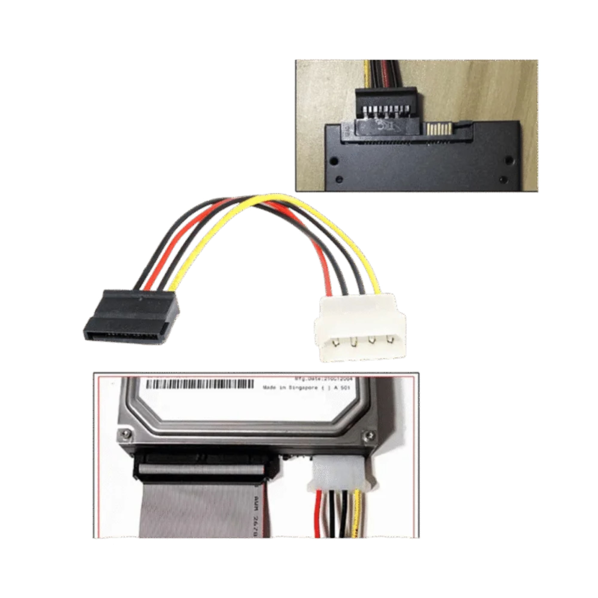 Cable Sata 15p/4p 80099 img #4