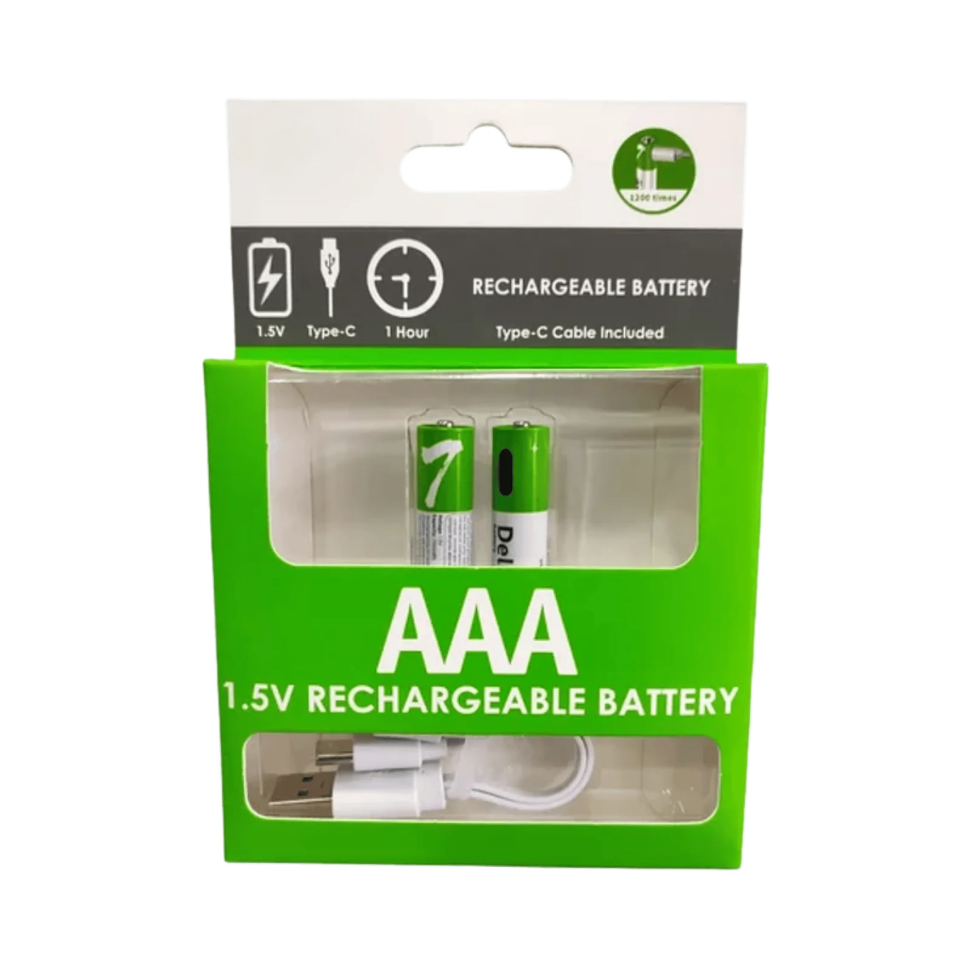 Pilas Recargables Type C 2aa 60004 img #1