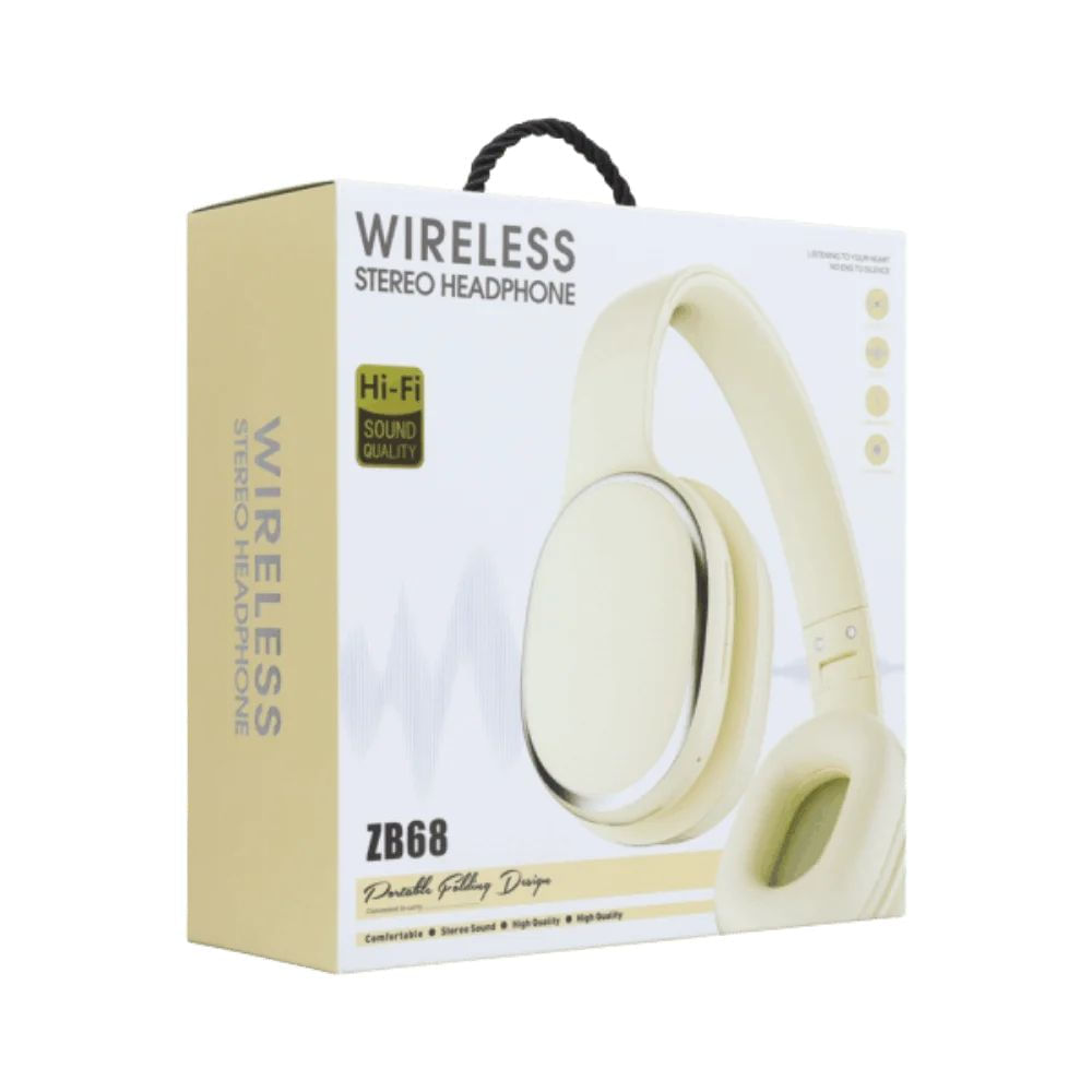 Audifonos Diadema Bt – Zb68 Blanco 30796 img #5