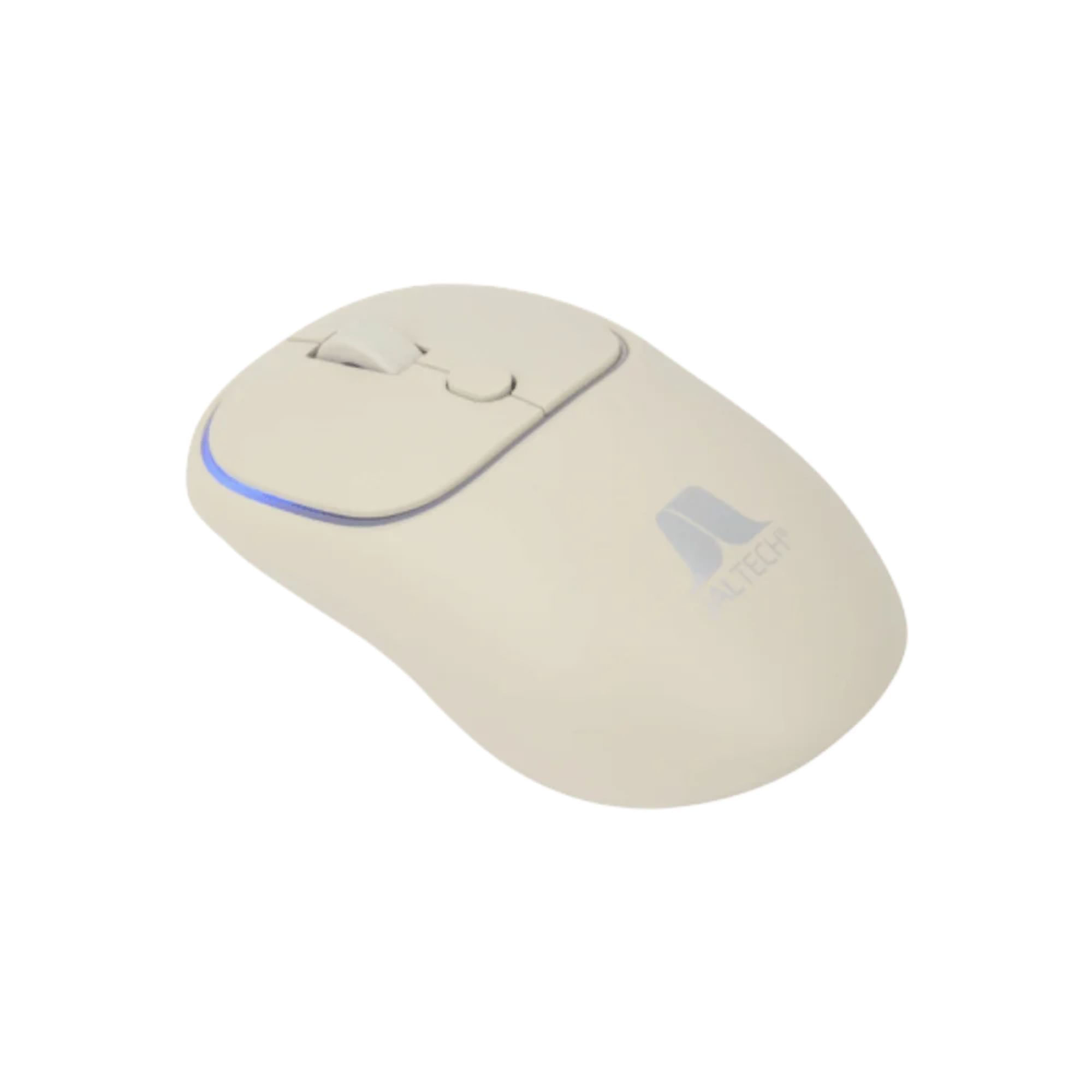 Mouse Inalambrico Jaltech Led Bt/2.4 G618 Blanco 11776 img #3