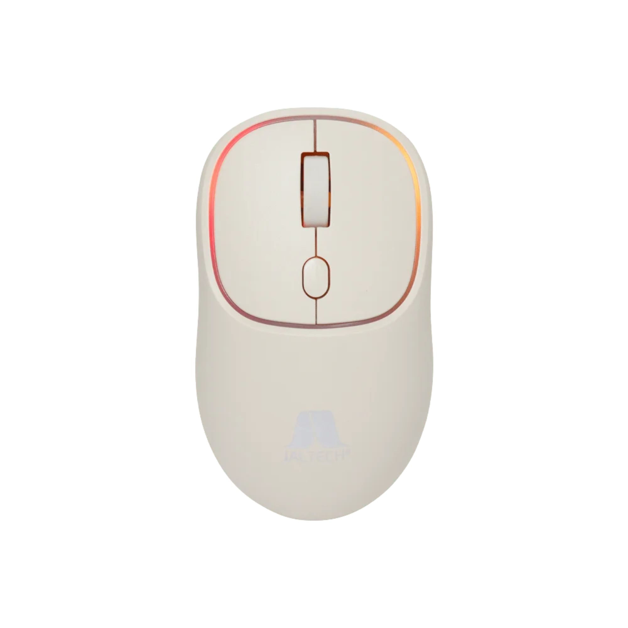 Mouse Inalambrico Jaltech Led Bt/2.4 G618 Blanco 11776 img #2