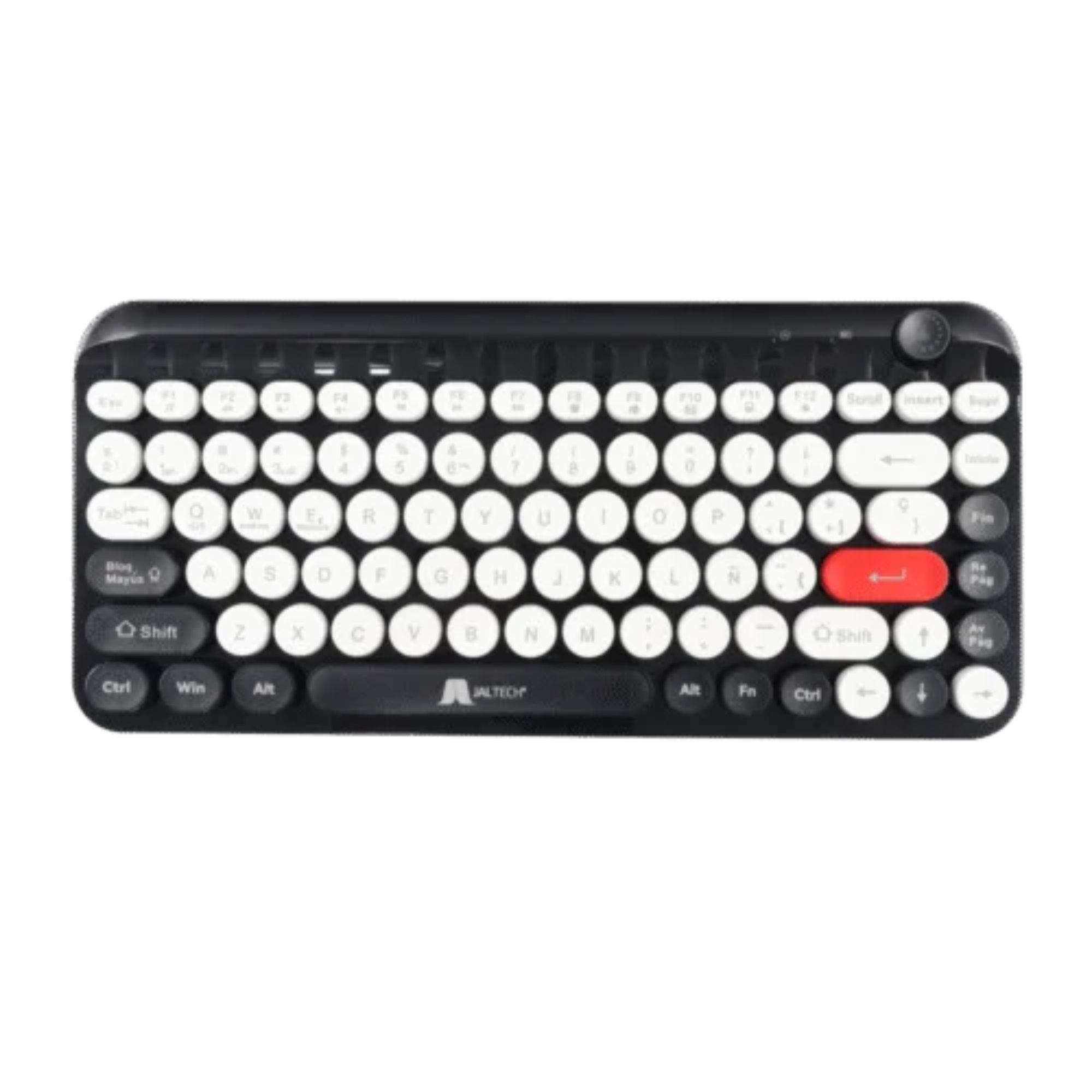 Teclado Inalámbrico 2.4g + Bt – C500 Negro 11731 img #2