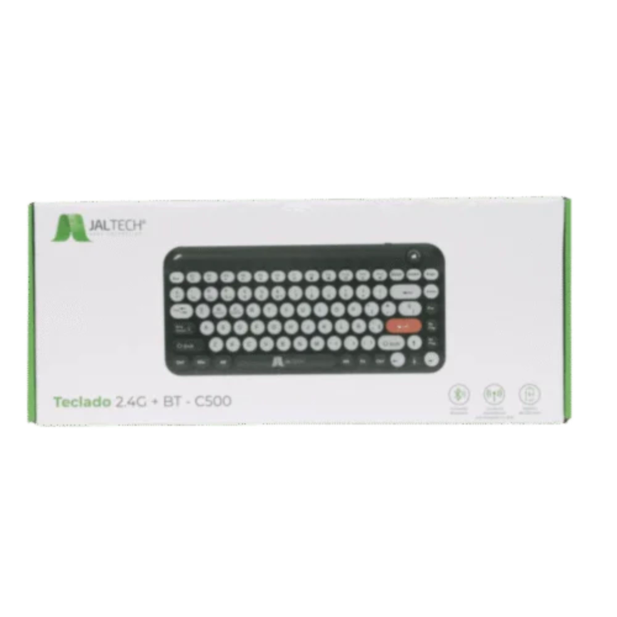 Teclado Inalámbrico 2.4g + Bt – C500 Blanco 1173100 img #7