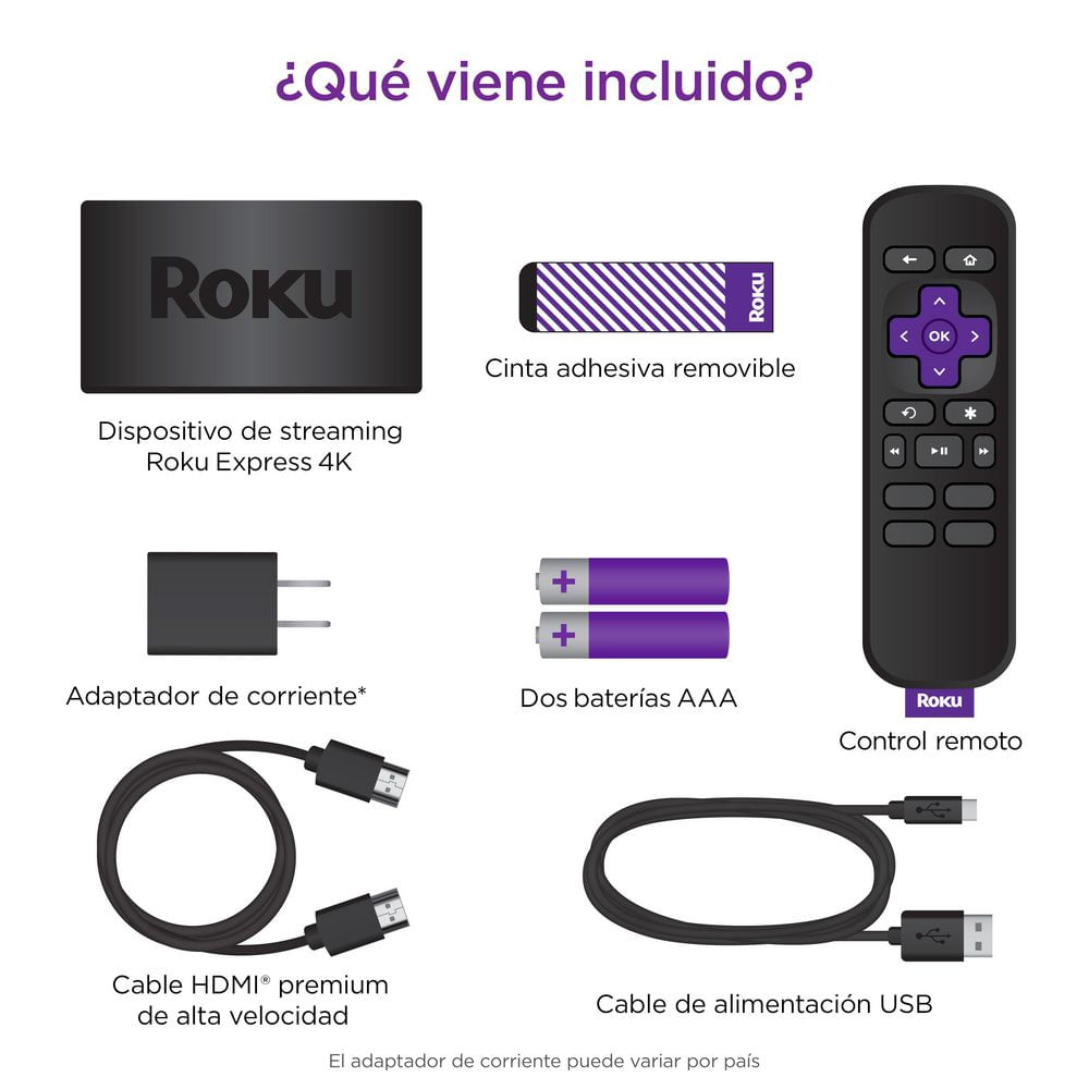 Reproductor Express 4K  ROKU ROK3940MX img #7