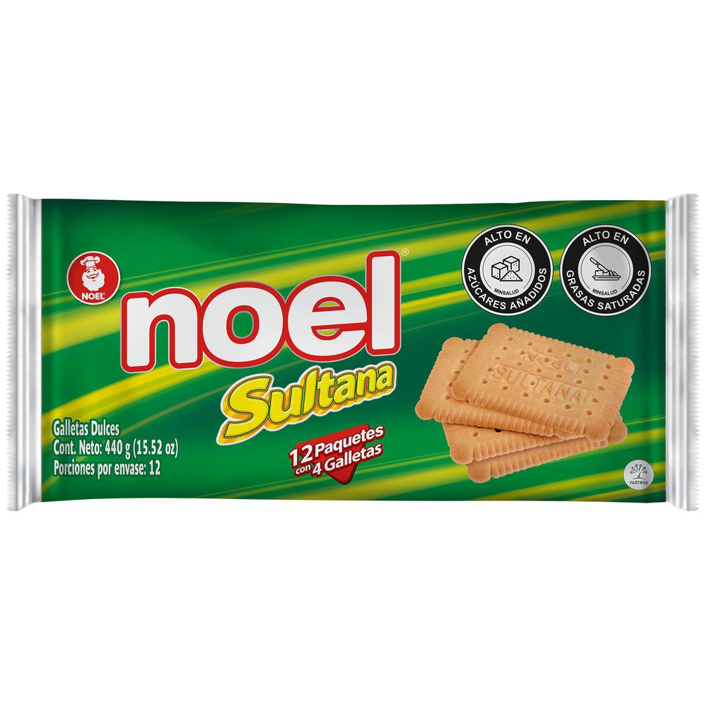 Galletas NOEL sultana con toque de azúcar (440  gr) img #2