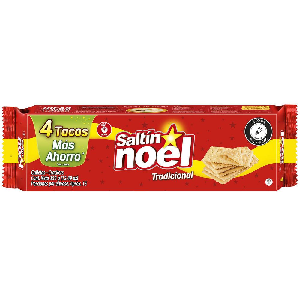 Galletas SALTIN NOEL tradicional x4 tacos (354  gr) img #2