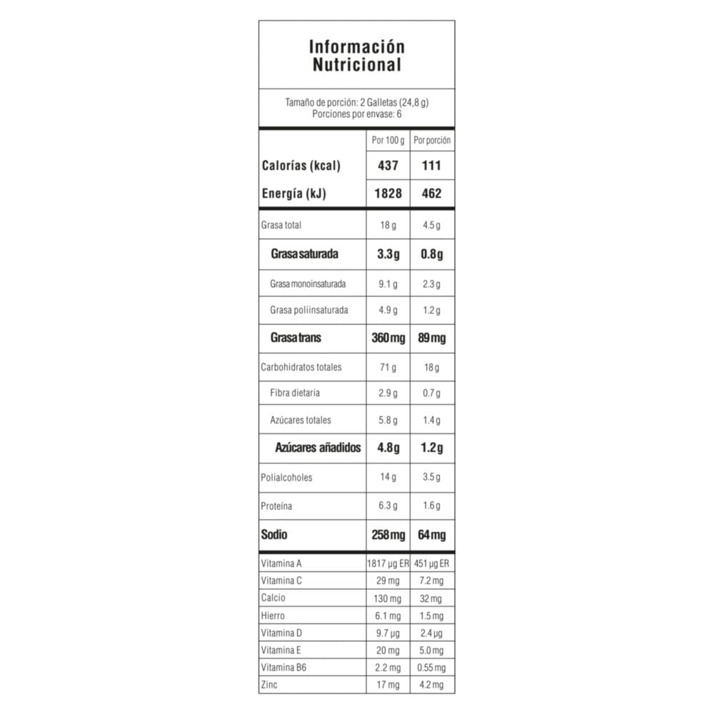 Galletas TOSH tipo sándwich yogurt y fresas (148.8  gr) img #3