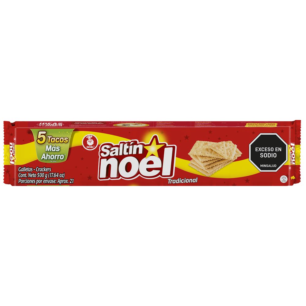 Galletas SALTIN NOEL tradicional x5 tacos (500  gr) img #2
