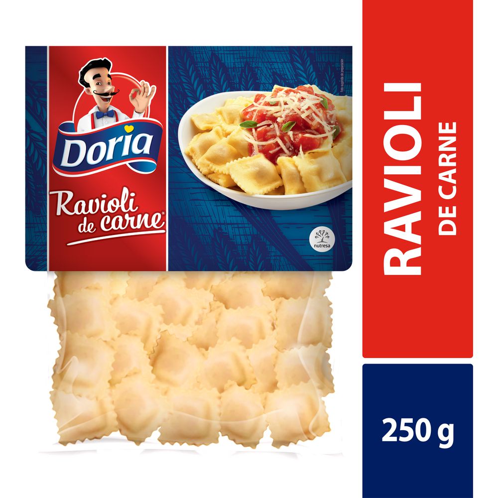 Pastas DORIA ravioli de carne (250  gr) img #1