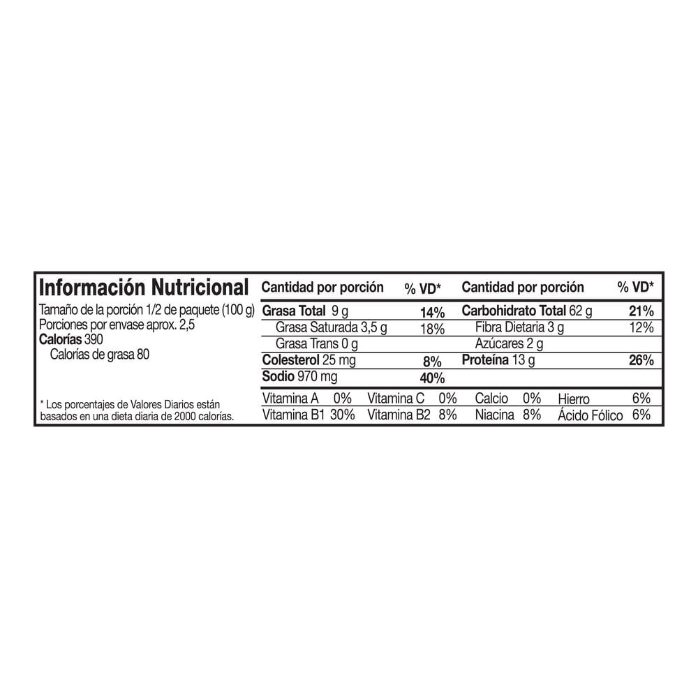 Pastas DORIA ravioli de carne (250  gr) img #3
