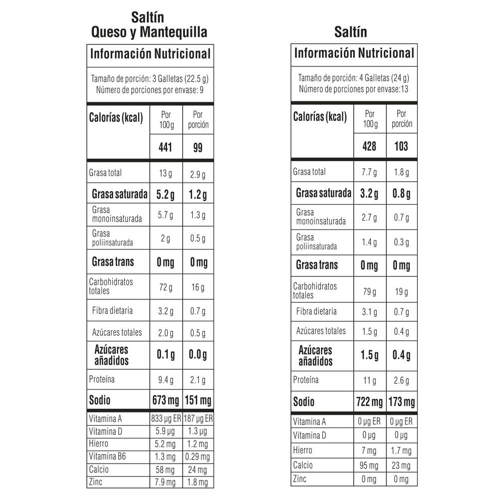 Galletas SALTIN NOEL mix tradicional y queso mantequilla (510  gr) img #3