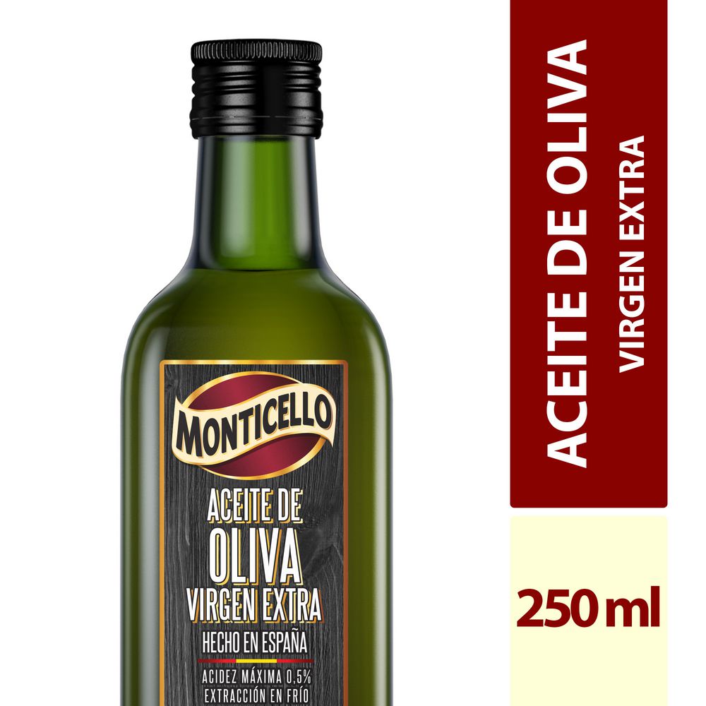 Aceite de oliva MONTICELLO extra virgen (250  ml) img #1
