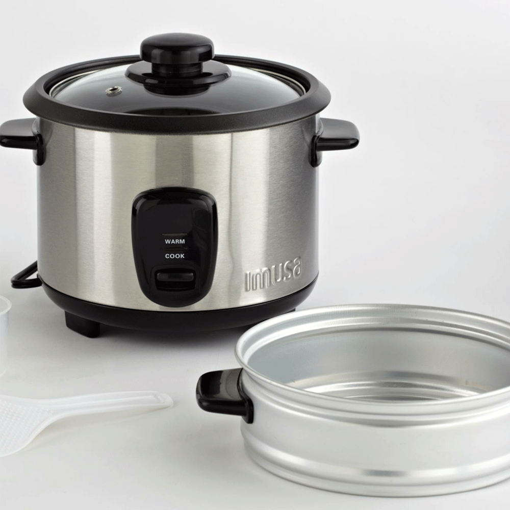 Olla Arrocera Imusa Inox 10 Tazas Gris img #3