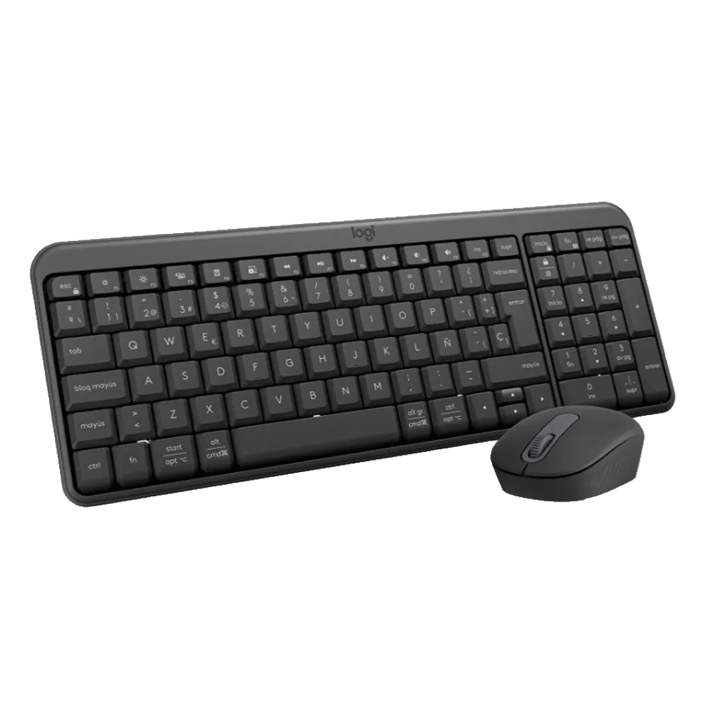 Combo Teclado Mouse Inalambrico Logitech MK250 Negro img #1