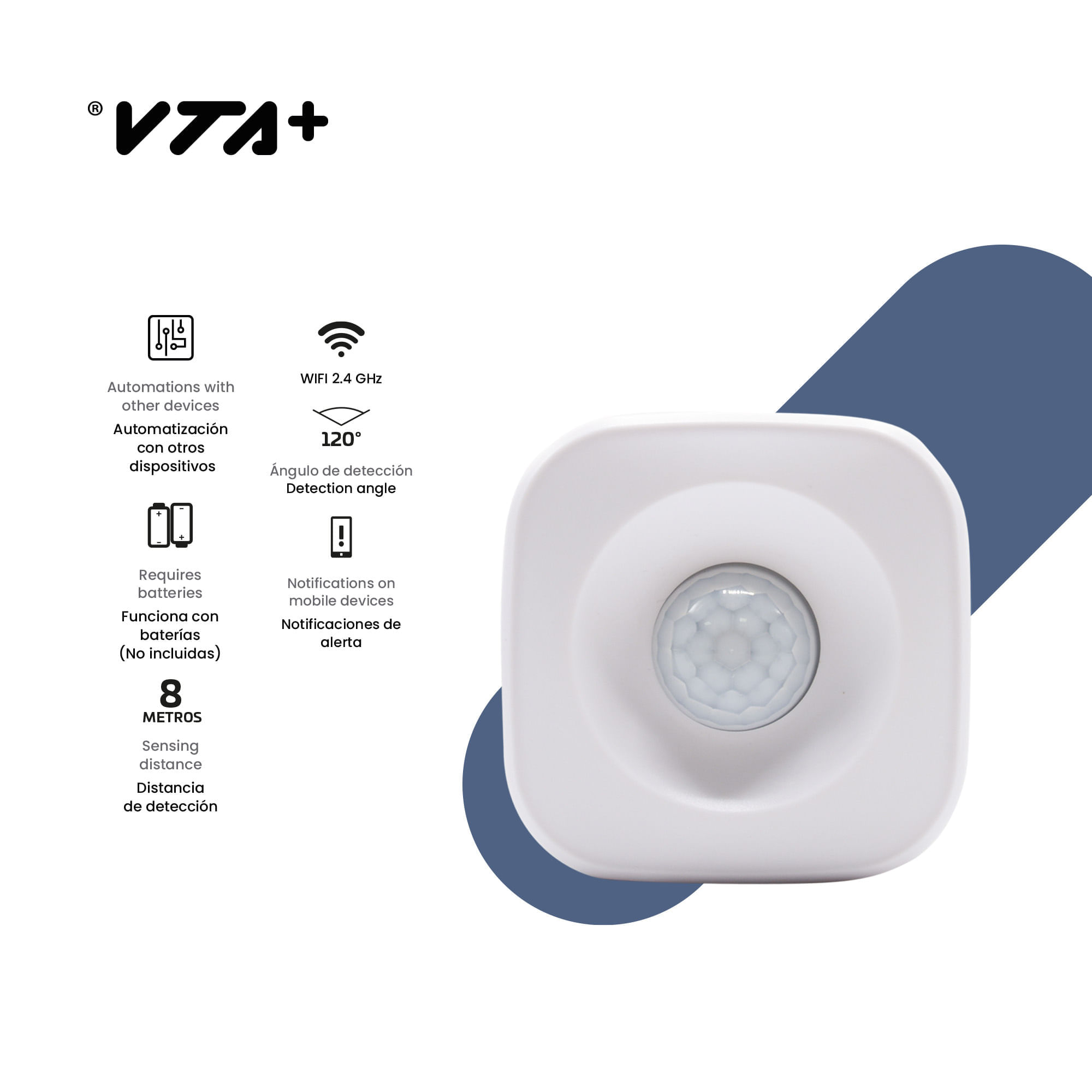 Sensor de Movimiento Inteligente Flux 2 VTA+ img #4