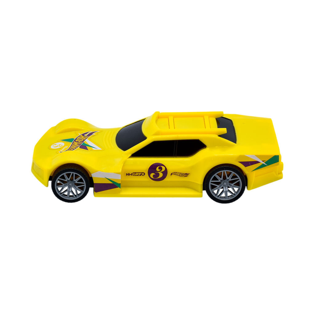 Vehiculo Friccion Driftsta Amarillo Hot Wheels img #4