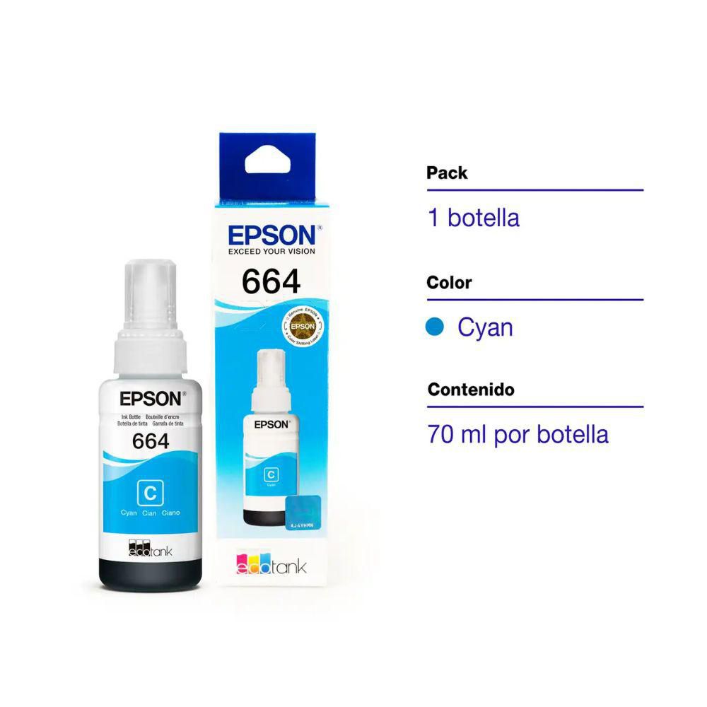 Tinta  EPSON T664220 AL img #2