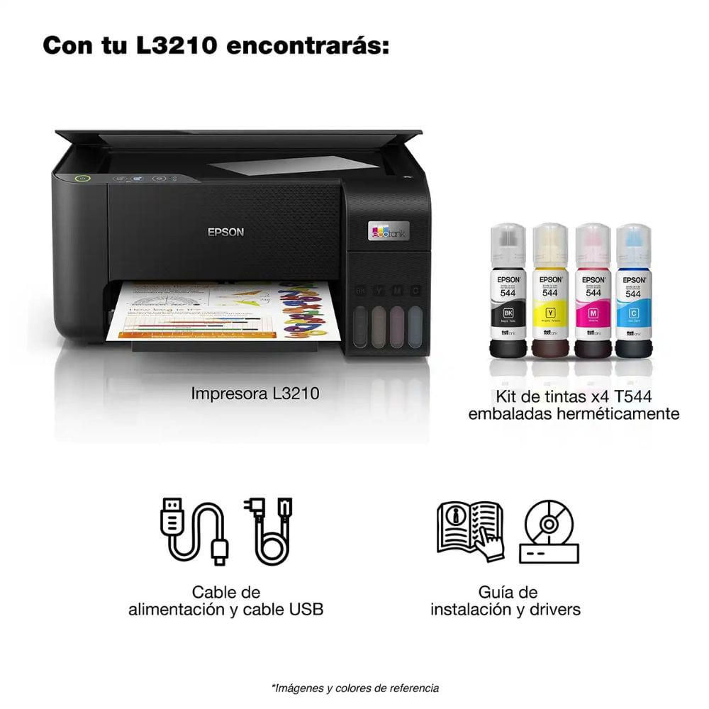 Impresora  Multifuncional EPSON USB L3210 img #7