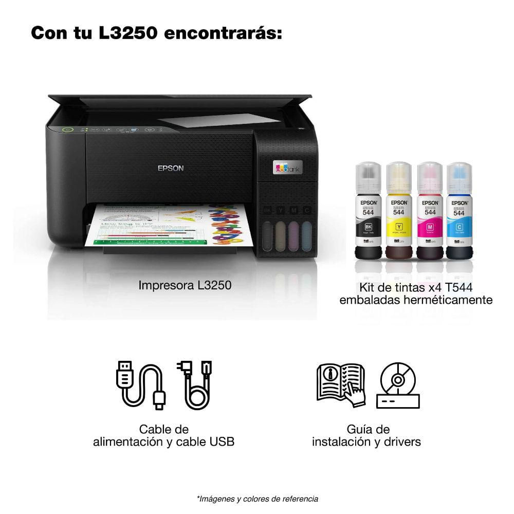 Impresora  Multifuncional EPSON WiFi L3250 img #7
