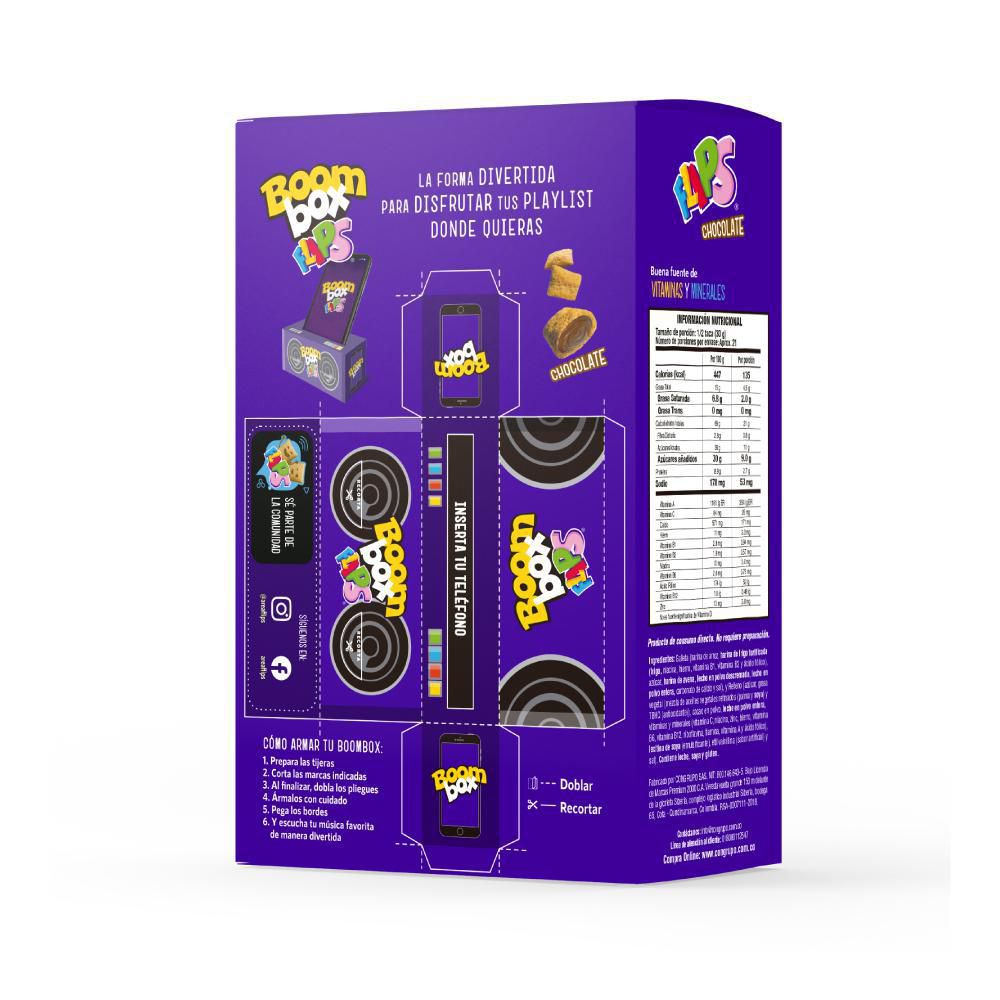Cereal FLIPS relleno chocolate (640  gr) img #2