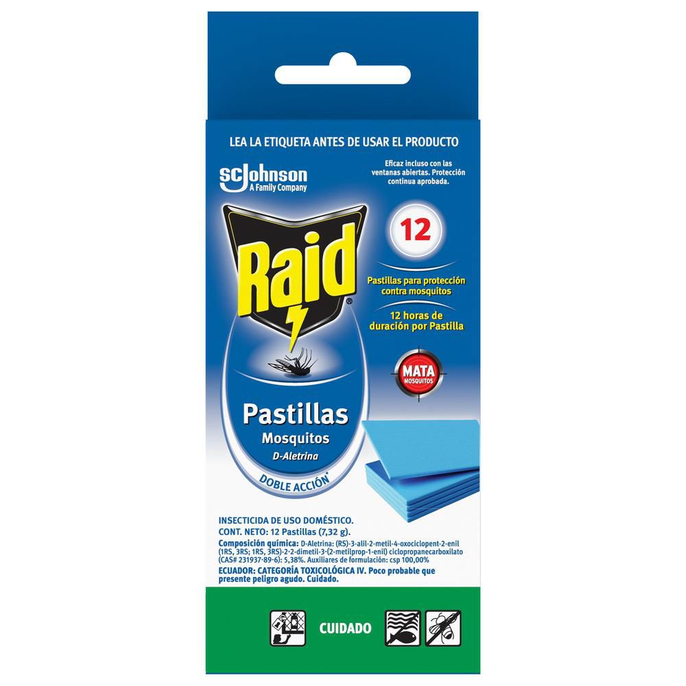 Repelente Pastilla 12 Rpto RAID 12  und img #1