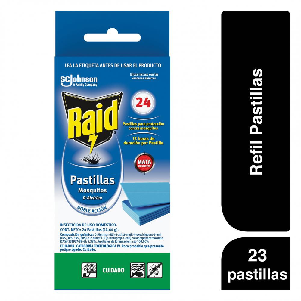 Repelente Pastillas 24 Rpto RAID 24  und img #2