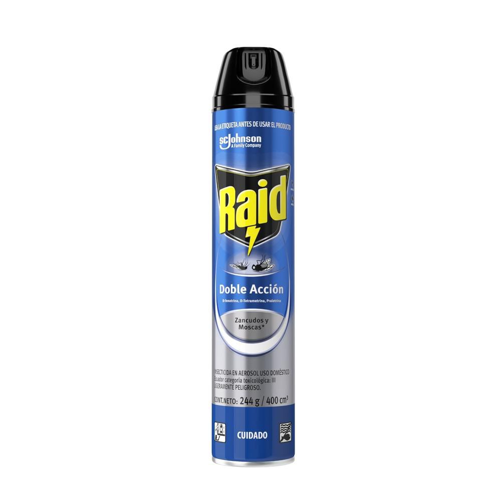 Insecticida Aerosol Doble acci RAID 400  ml img #1