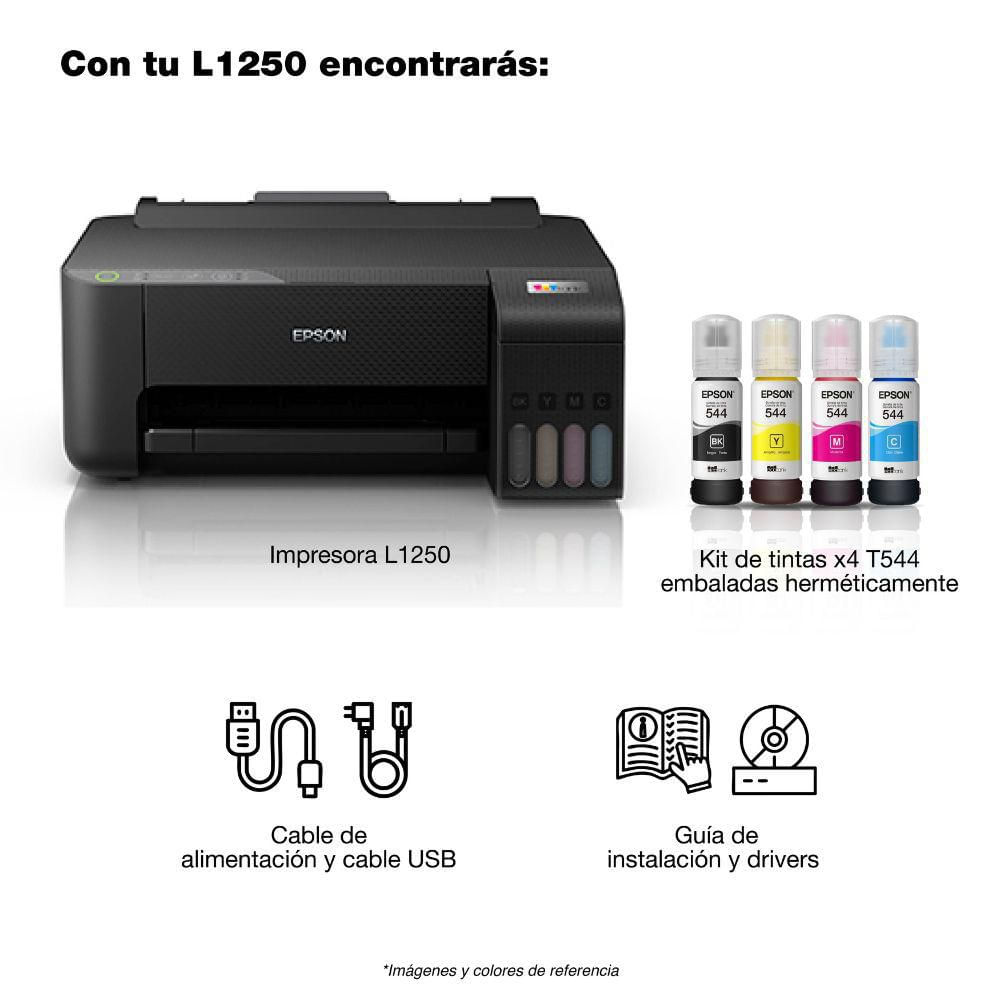 Impresora EPSON WiFi L1250 img #7