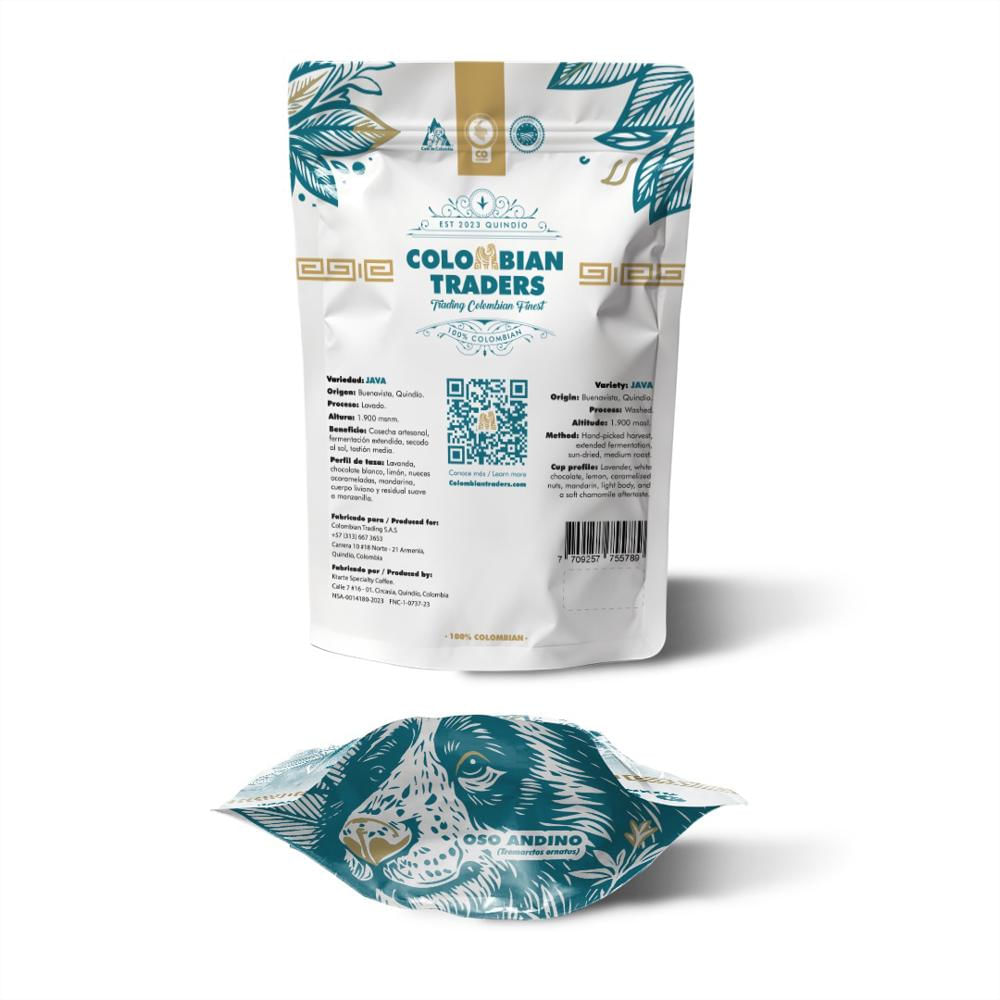 Café Colombian Traders Java Lavado Grano (250Gr) img #2