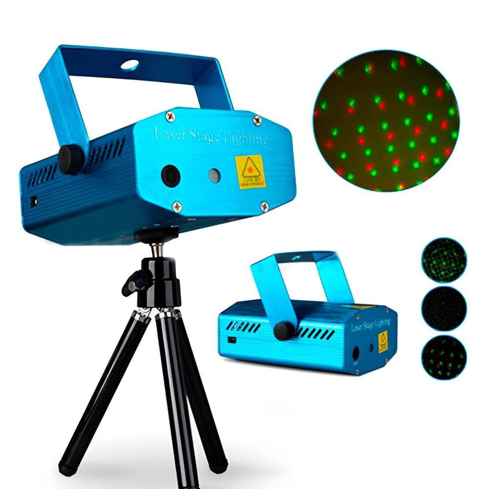 Proyector Láser Multifunción Con Luces No Generico img #2
