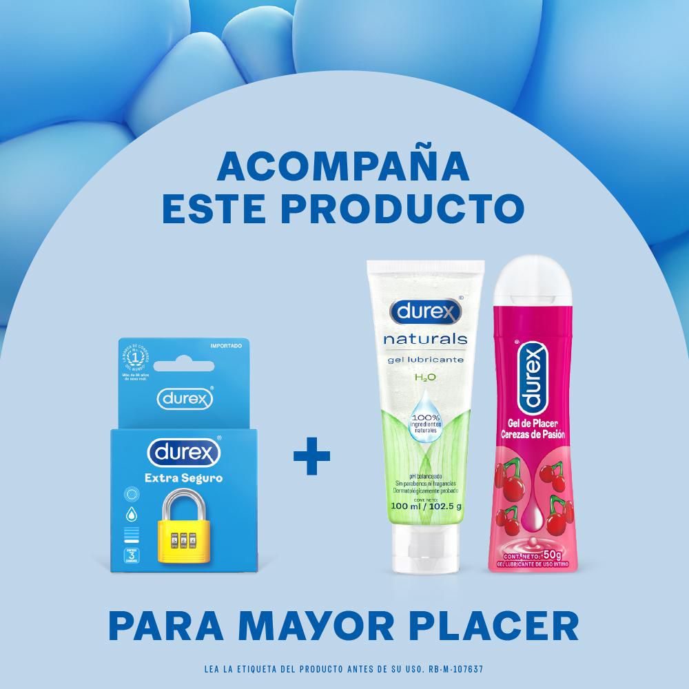 Condon DUREX Extra seguro (3  und) img #4