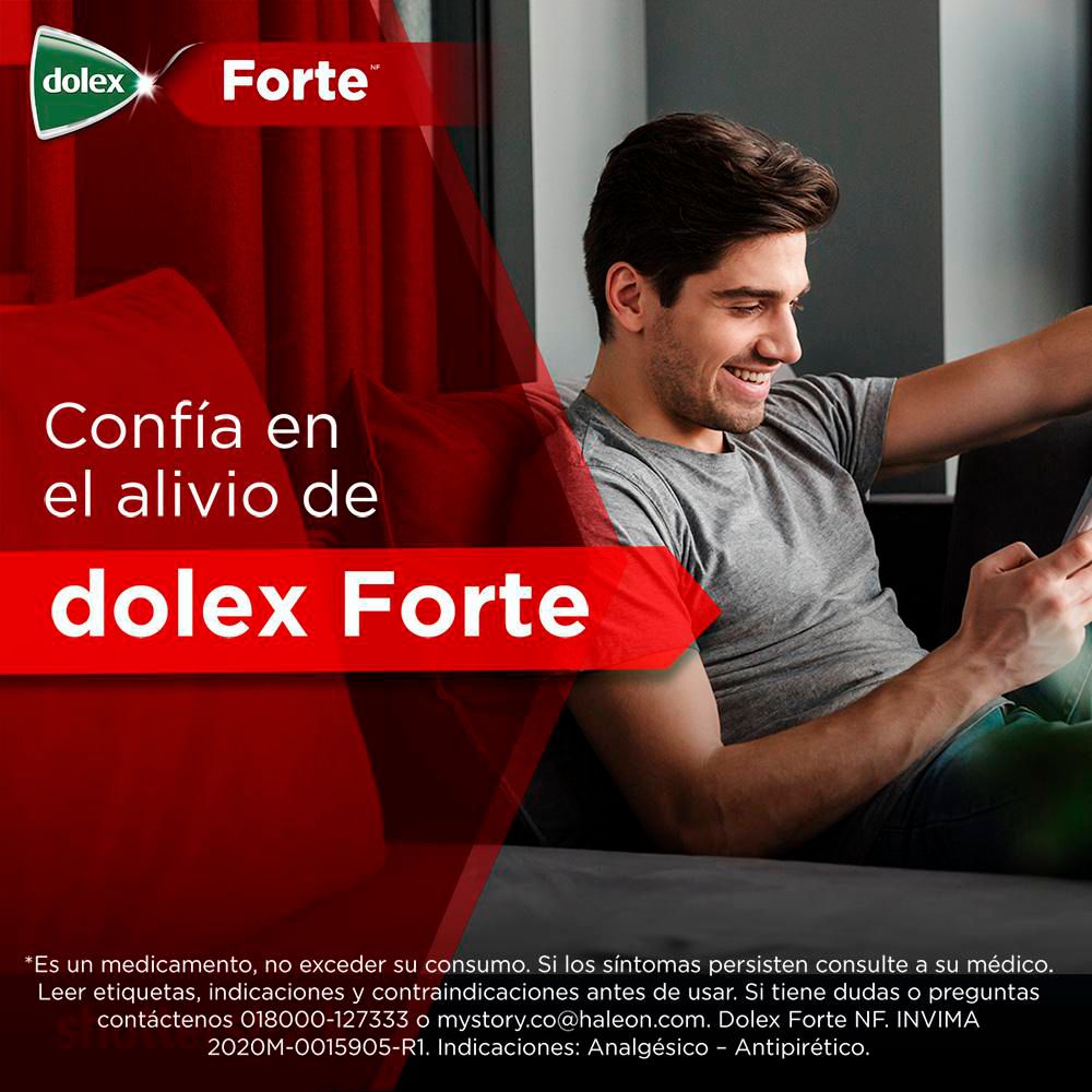 Acetaminofen DOLEX FORTE (10  und) img #6