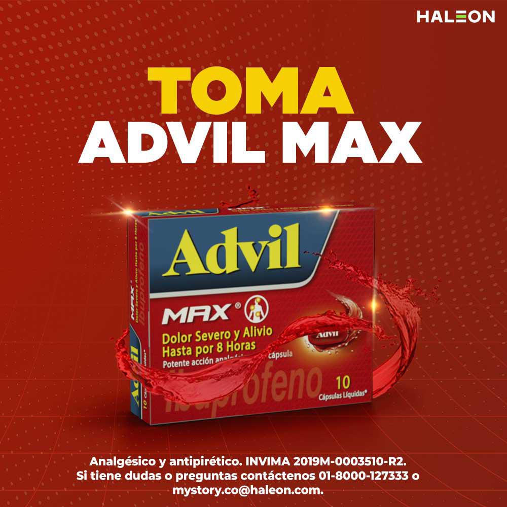 Cápsulas ADVIL max dolores fuertes (16  und) img #5